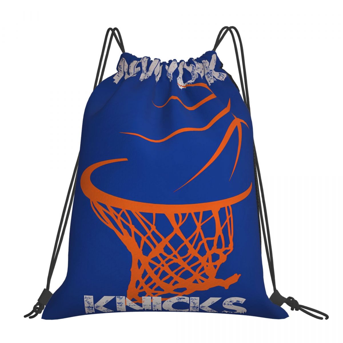 New York Knicks Waterproof Adjustable Lightweight Gym Drawstring Bag