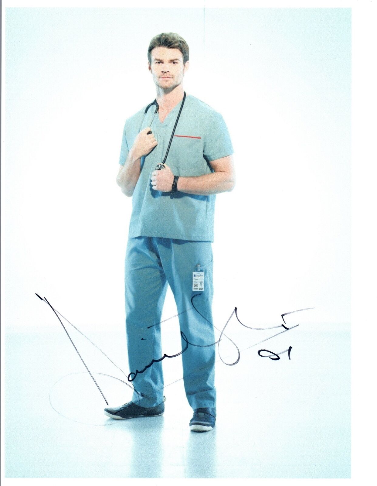 Daniel Gillies Signed Autograph 8x10 Photo Poster painting The Originals Vampire Diaries COA VD