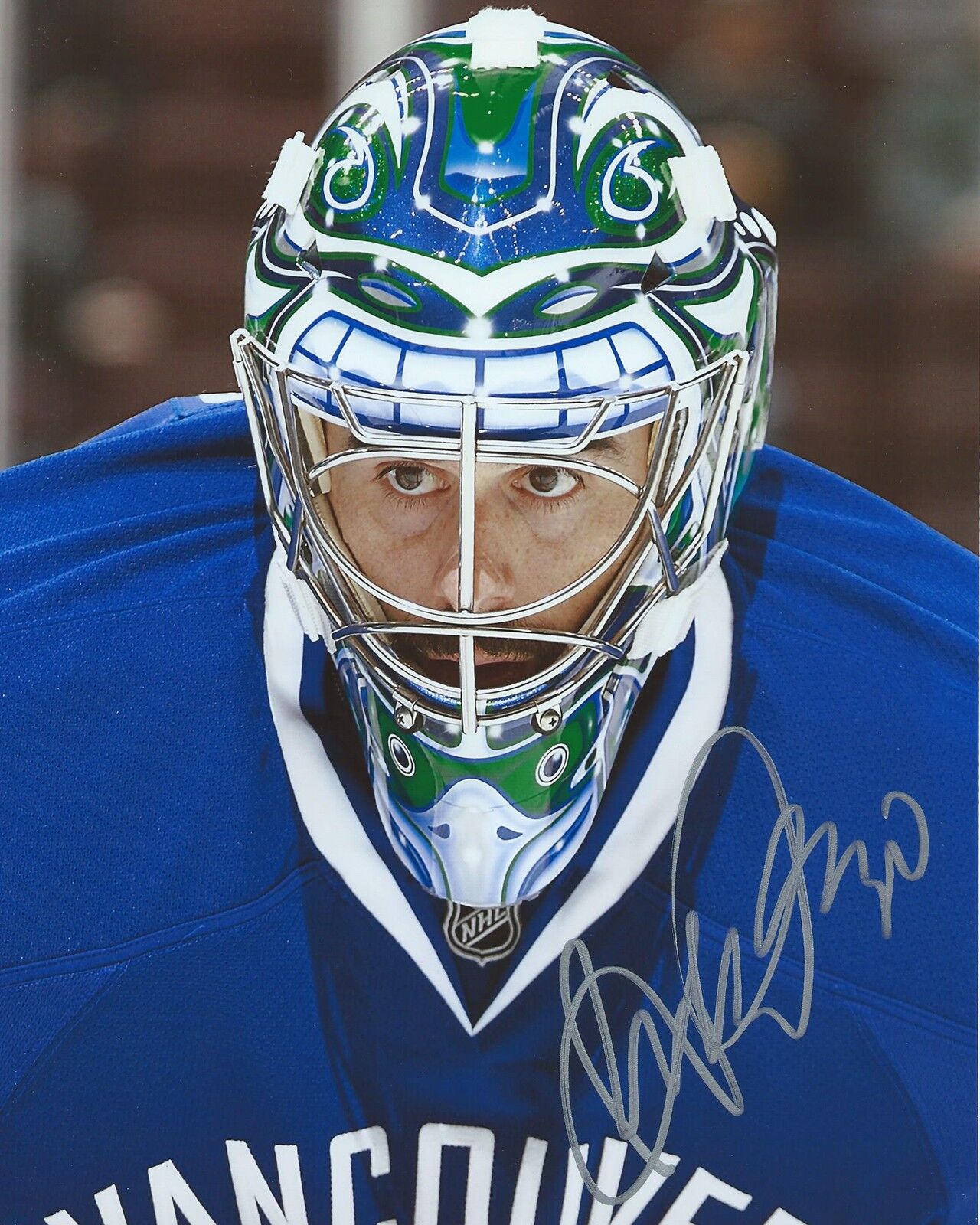 Ryan Miller Signed 8×10 Photo Poster painting Vancouver Canucks Autographed COA