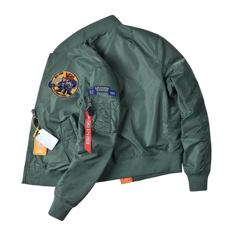 New Fashion Flight Bomber Jacket Men's GAU-8 Wild Boar