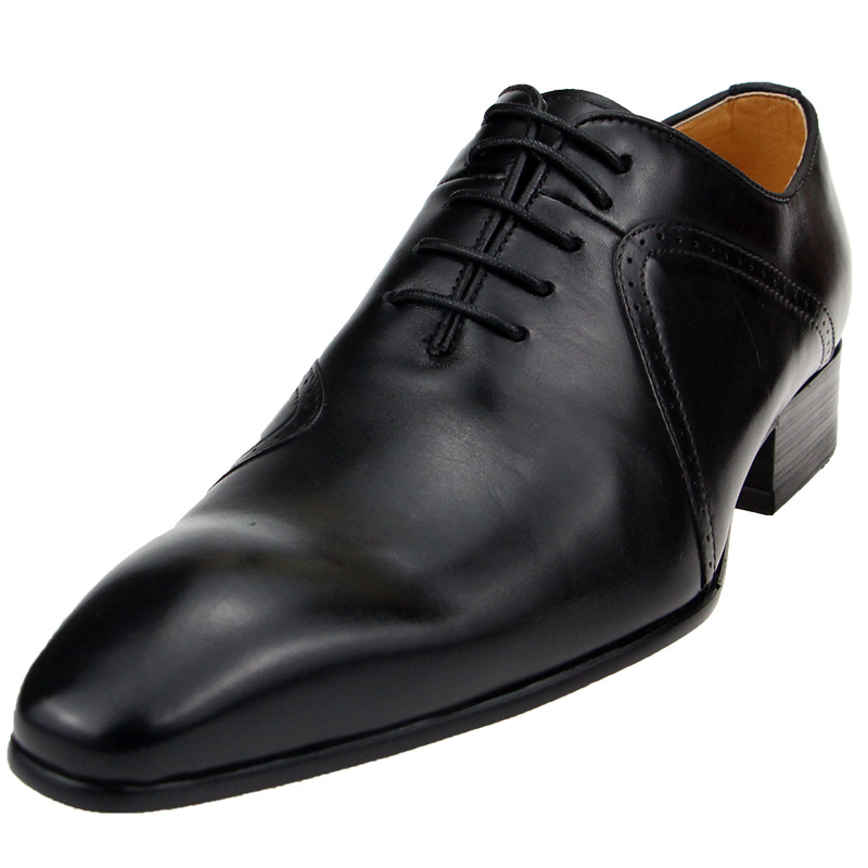 VCSHOES Mens Shoes Formal Genuine Leather Zapatos Social Shoes Male Wedding Dress Shoes Sapato Loafer Oxford