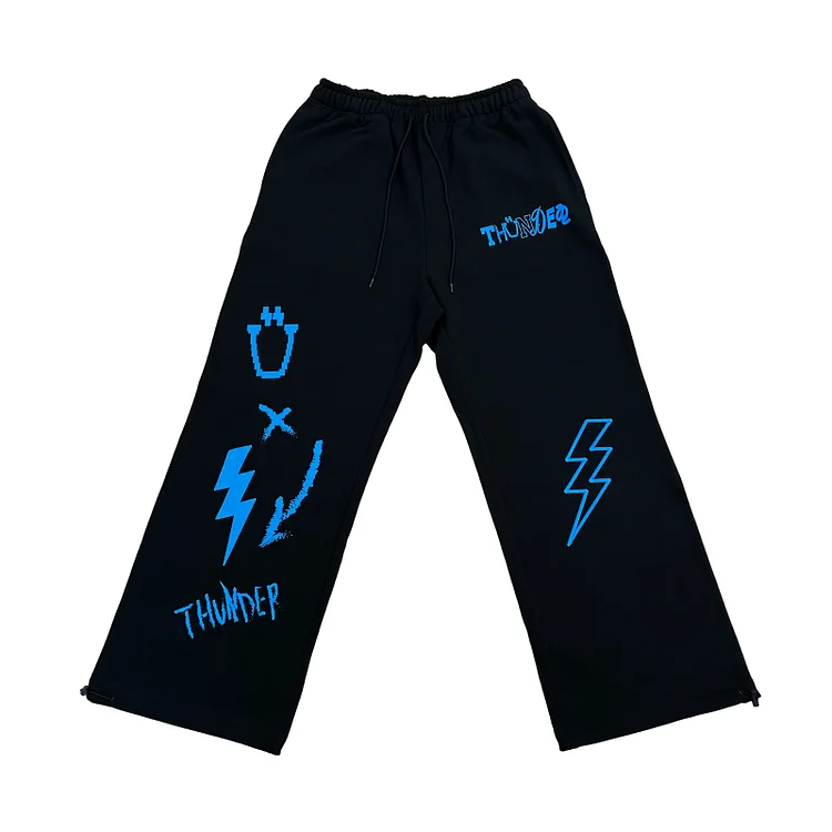 ATEEZ Thunder 2024 Pop-Up Store Pigment Blue Pants officialateezshop