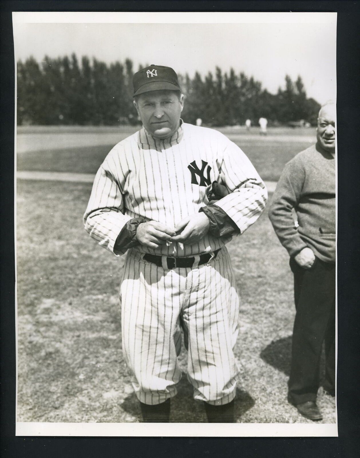 Joe McCarthy 1930 's Press Original Photo Poster painting from New York Yankees archives
