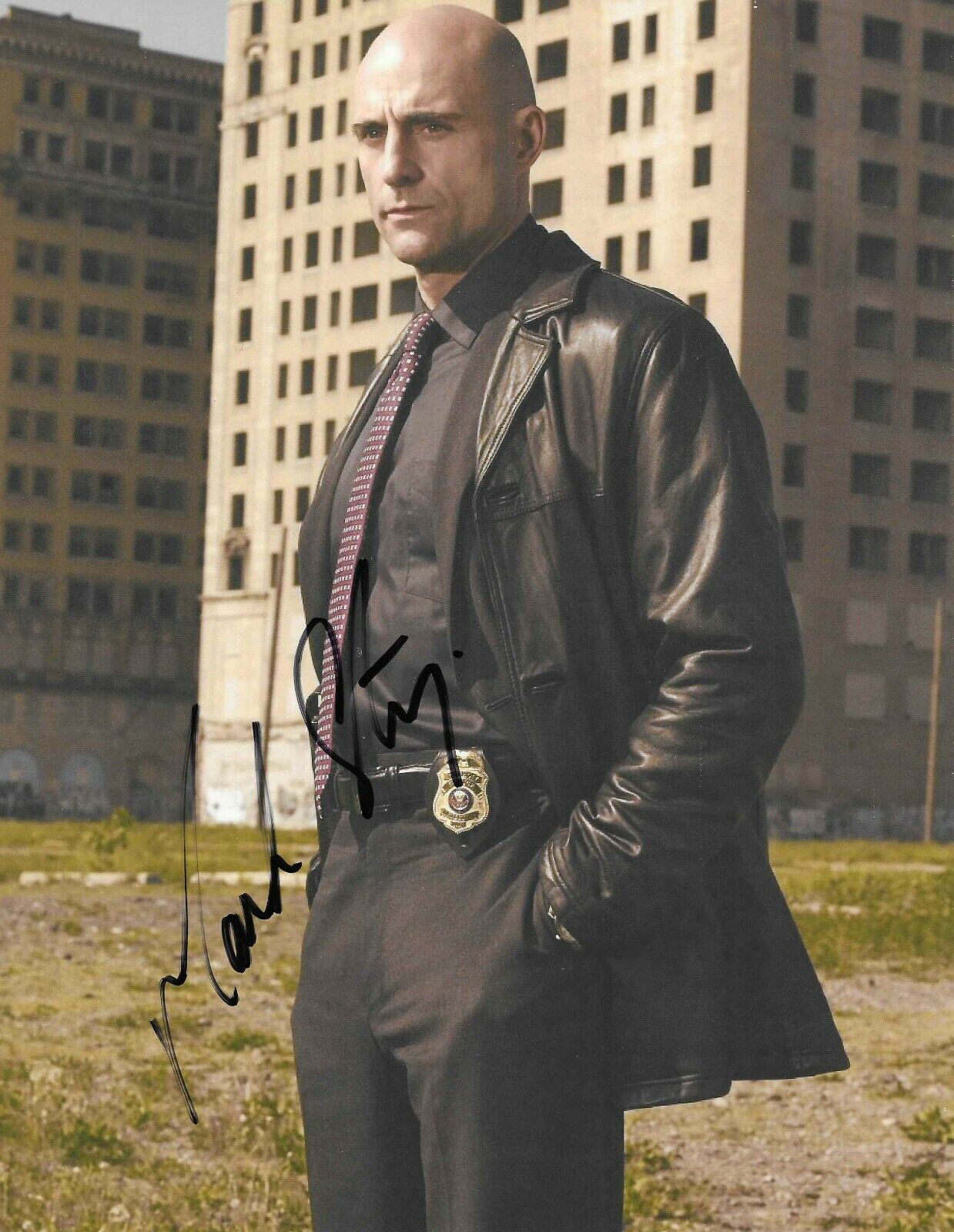 Mark Strong autograph - signed Low Winter Sun Photo Poster painting - Kick Ass - Kingsman