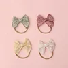 Lovely Embroidery Bowknot Hair Head Bands for Babies