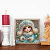 Snow Girl - Diamond Painting - Partial Special Shaped Drill(Canvas|30*30cm)
