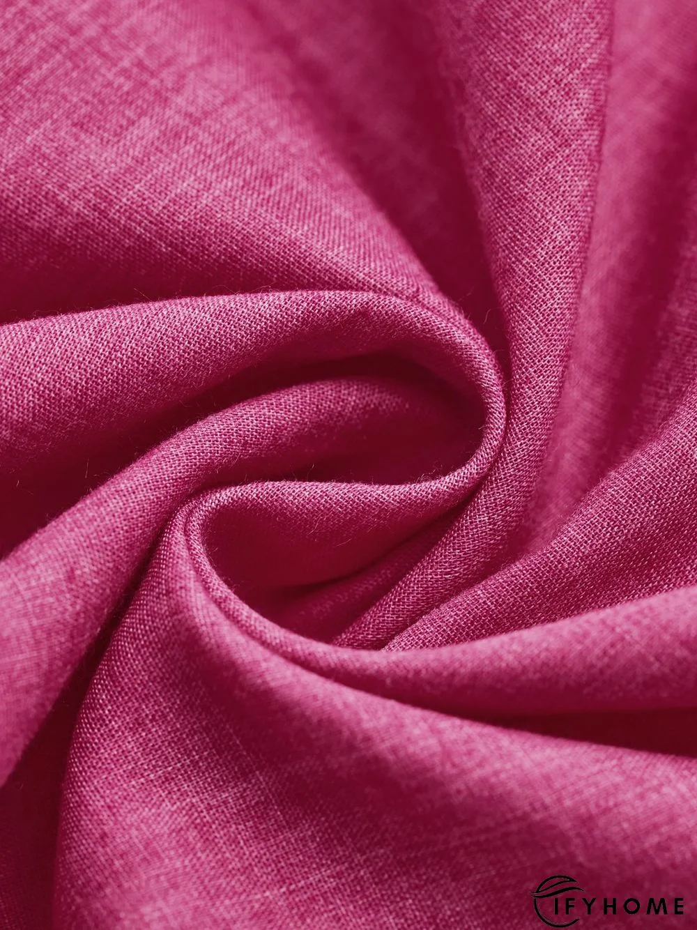 Women Casual Solid V Neck Cotton Long Sleeve Buttoned Tunic Top | IFYHOME