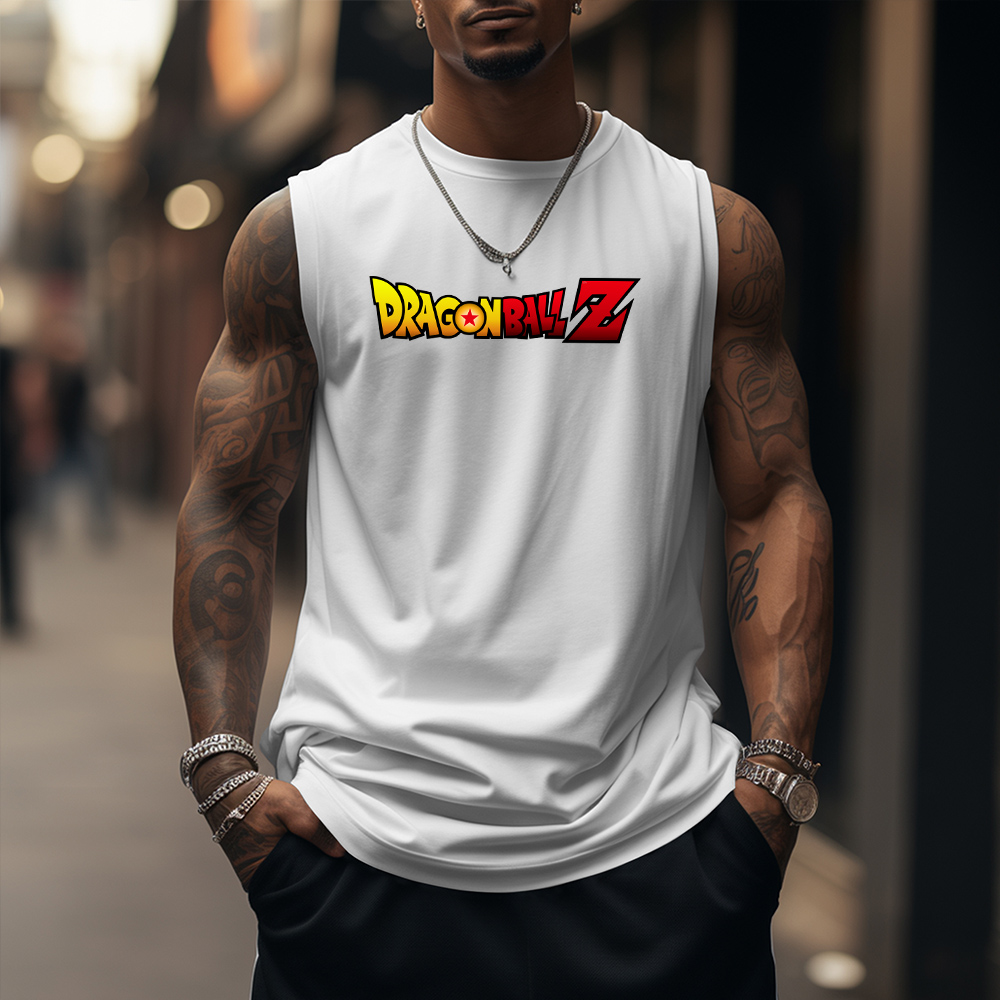 Oversized DB Anime Fitness Vest