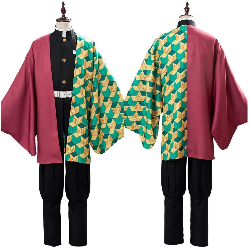 Tomioka Giyuu Demon Slayer Kimetsu No Yaiba Uniform Cosplay Costume