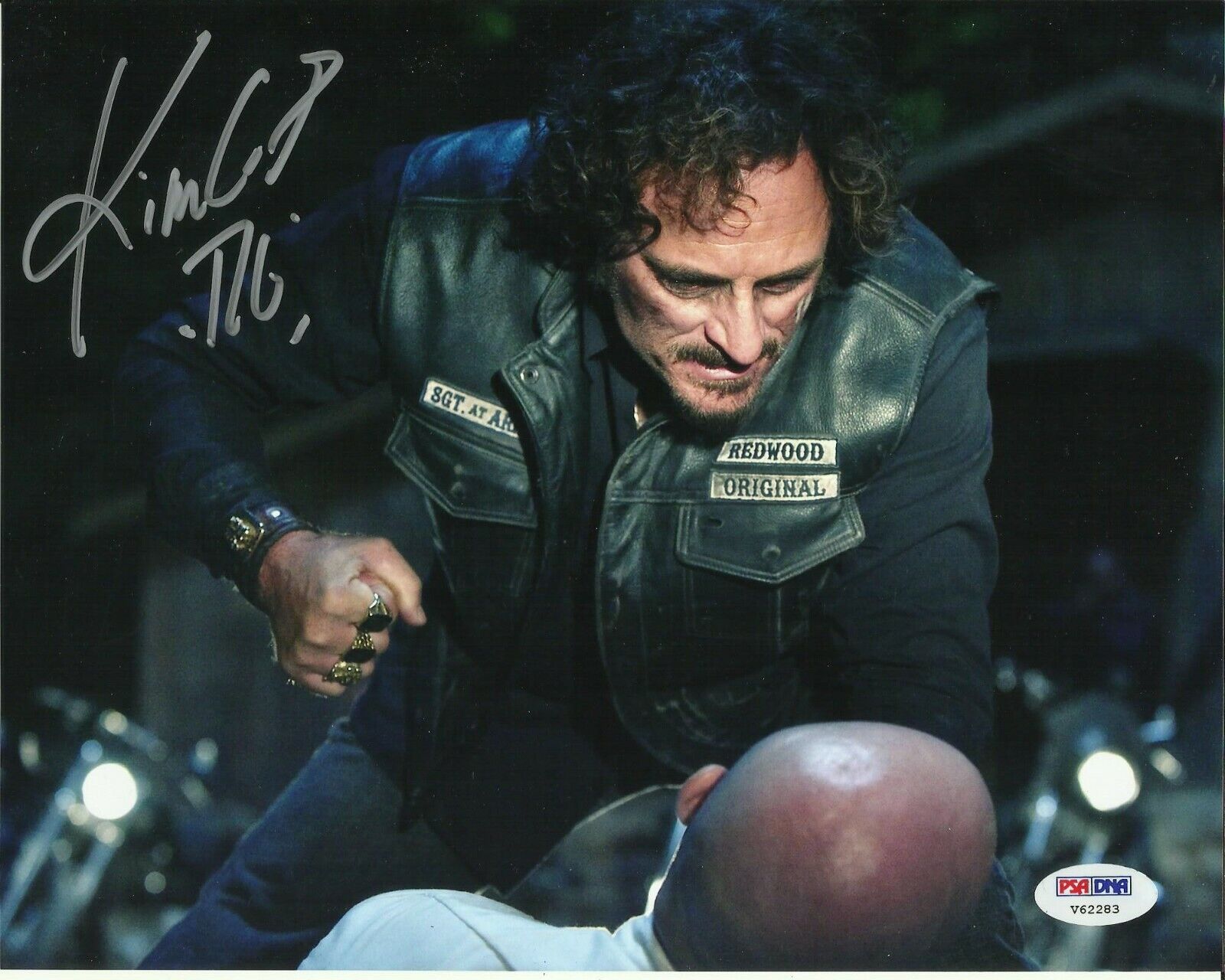 KIM COATES SIGNED SONS OF ANARCHY Photo Poster painting UACC REG 242 (3) PSA