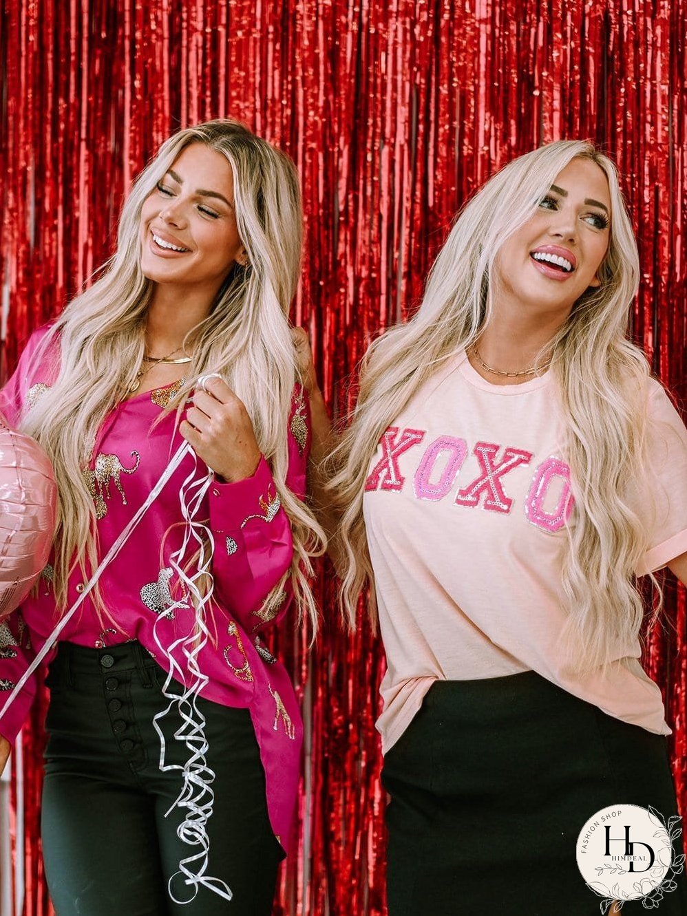 Tempting Printed Lapel Single-Breasted Long-Sleeved Blouse