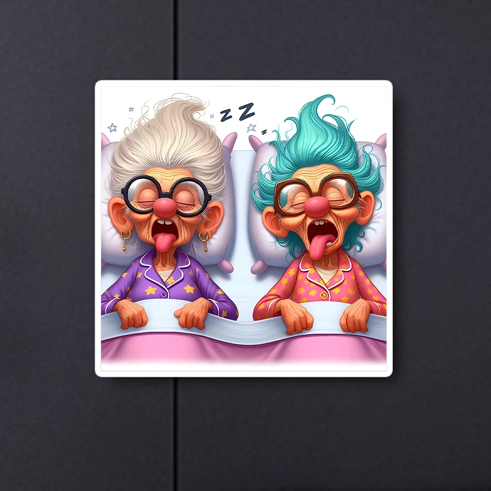 Diamond Painting - Full Round Drill - Grandma(Canvas|40*40cm)