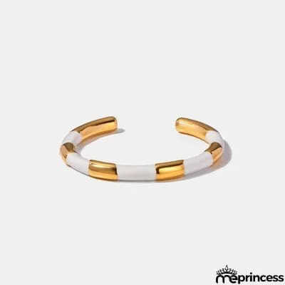 18K Gold-Plated Stainless Steel Bracelet