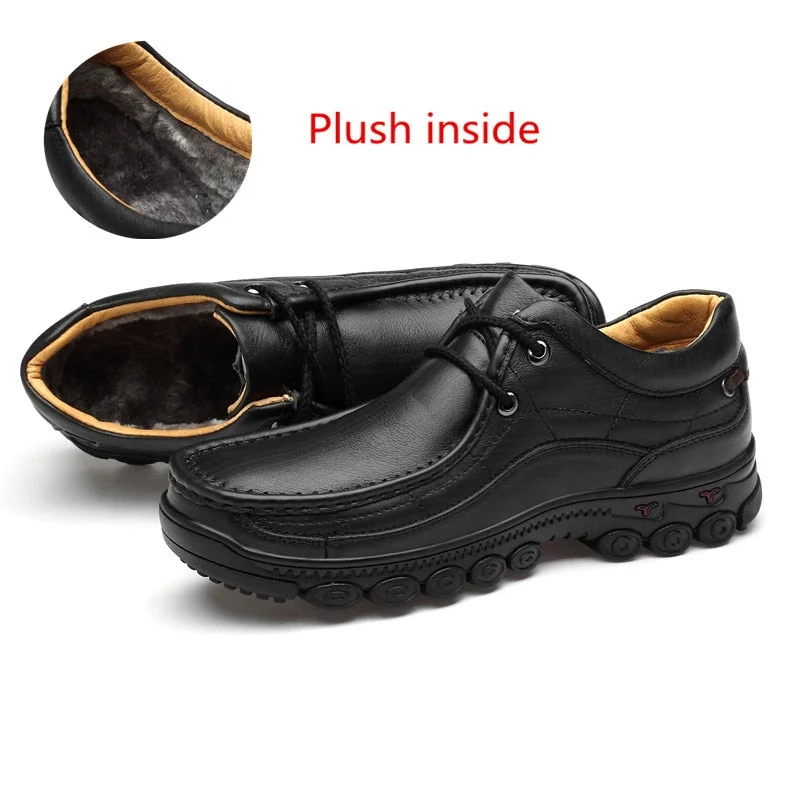 Big Size 36-48 Mens Shoes British 100% Genuine Leather Business Casual Shoes for Men Comfortable Walking Shoe Male Flats 2021