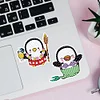 DIY Diamond Painting Mosaic Sticker Art Crafts Penguin Set