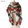 Plaid Pashmina Scarf Winter Scarf For Women