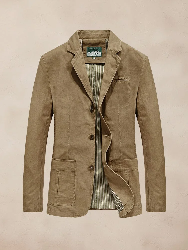 Performance 100% Cotton Suit Jacket QueenFunky