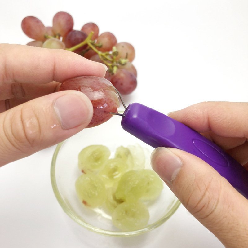 Grape peeling tools