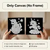 12Pcs DIY Pearl Painting Flying Horse for Home Wall Decor(15x15cm)