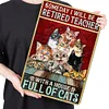 Cat - Vintage Metal Signs(12*16Inch) - Cat