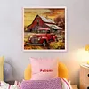 Countryside Cabin-11CT Stamped/Counted Cross Stitch 50*50cm/19.69*19.69in tapestrymarket
