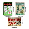 3PCS Drink Mountain Dew Soda - Vintage Metal Signs Set - 20*30cm/30*40cm