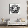 Silhouette Dumbo-11CT Stamped Cross Stitch 40*40cm/15.75*15.75in tapestrymarket