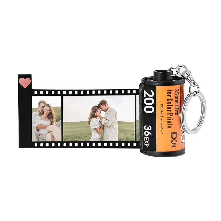 Personalized Camera Film Roll Photo Album, Custom Souvenir Gifts with  MultiPhoto For Kids Family Lover