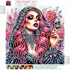Diamond Painting-DIY Crystal Rhinestone Gothic Girl