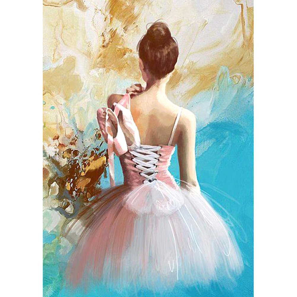 Elegant Lady - Full Round - Diamond Painting(30*40cm)