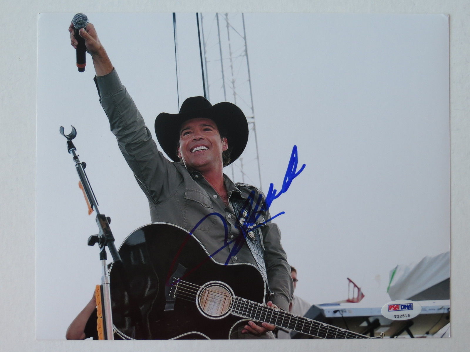 Clay Walker Signed Country Music Authentic 8x10 Photo Poster painting (PSA/DNA) #T32515