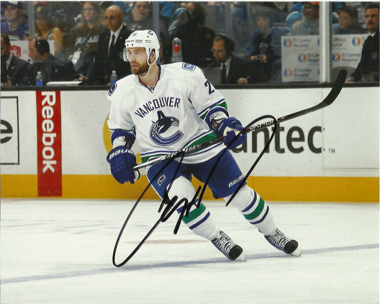 Vancouver Canucks Chris Higgins Autographed Signed 8x10 Photo Poster painting COA TWO