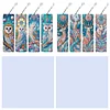 8Pcs Eule - 5d DIY Handwerk Lesezeichen
