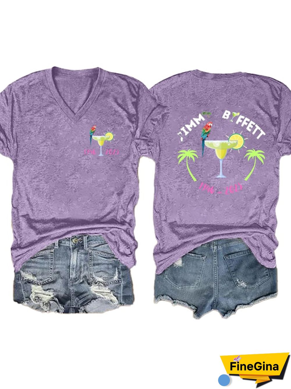 Women's Rip Jimmy V-Neck Tee