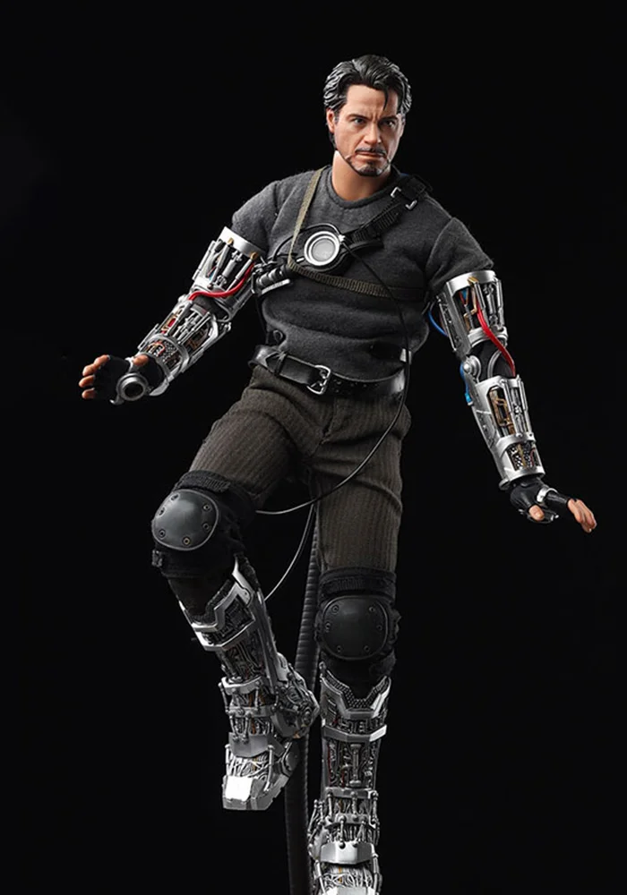 【IN Stock】M-STUDIOS MS008 1/6 Tony Stark Figure Model 12'' Male Soldier Action Body Full Set Toys for Collection-aliexpress