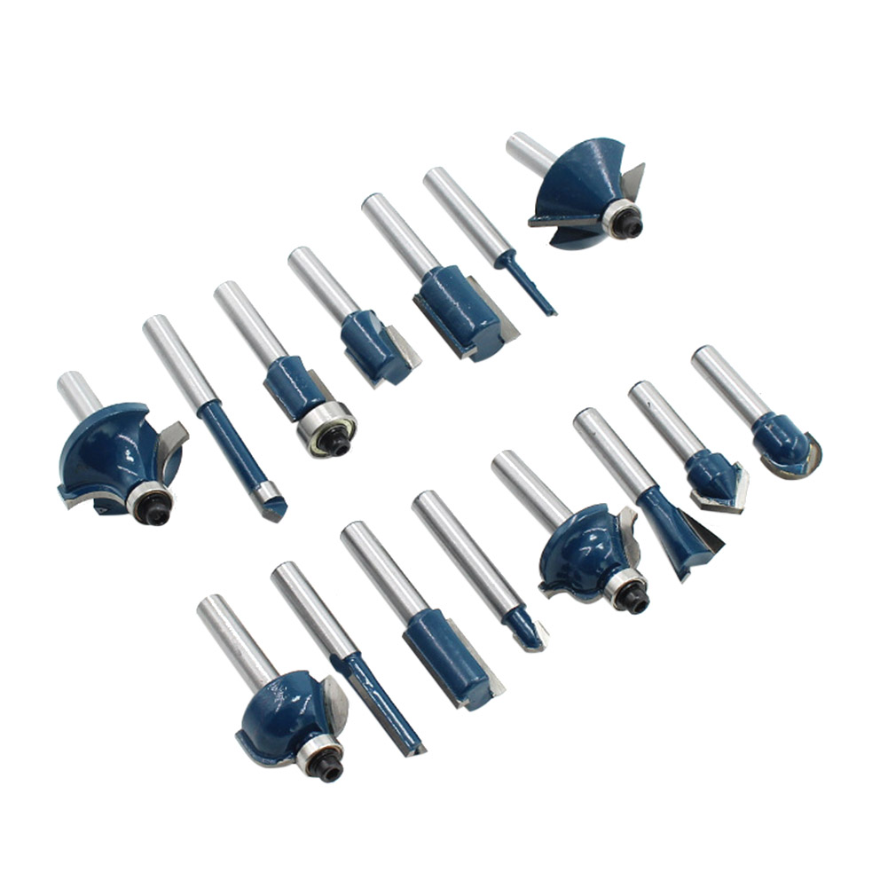 

1/4 inch Handle Woodworking Milling Cutters Router Bit Edge Engraving Tool, 501 Original