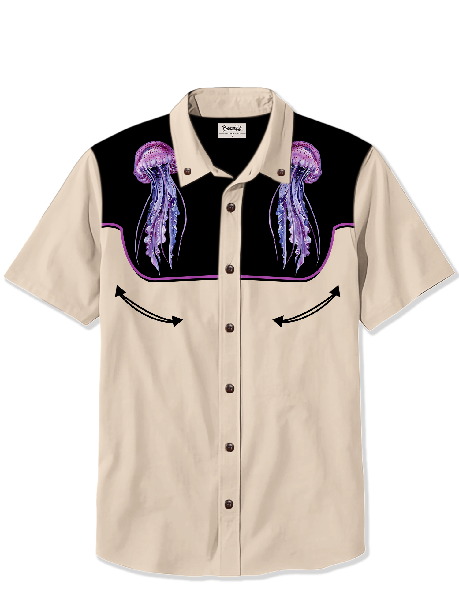 Retro Jellyfish Fantasy - 100% Cotton Shirt