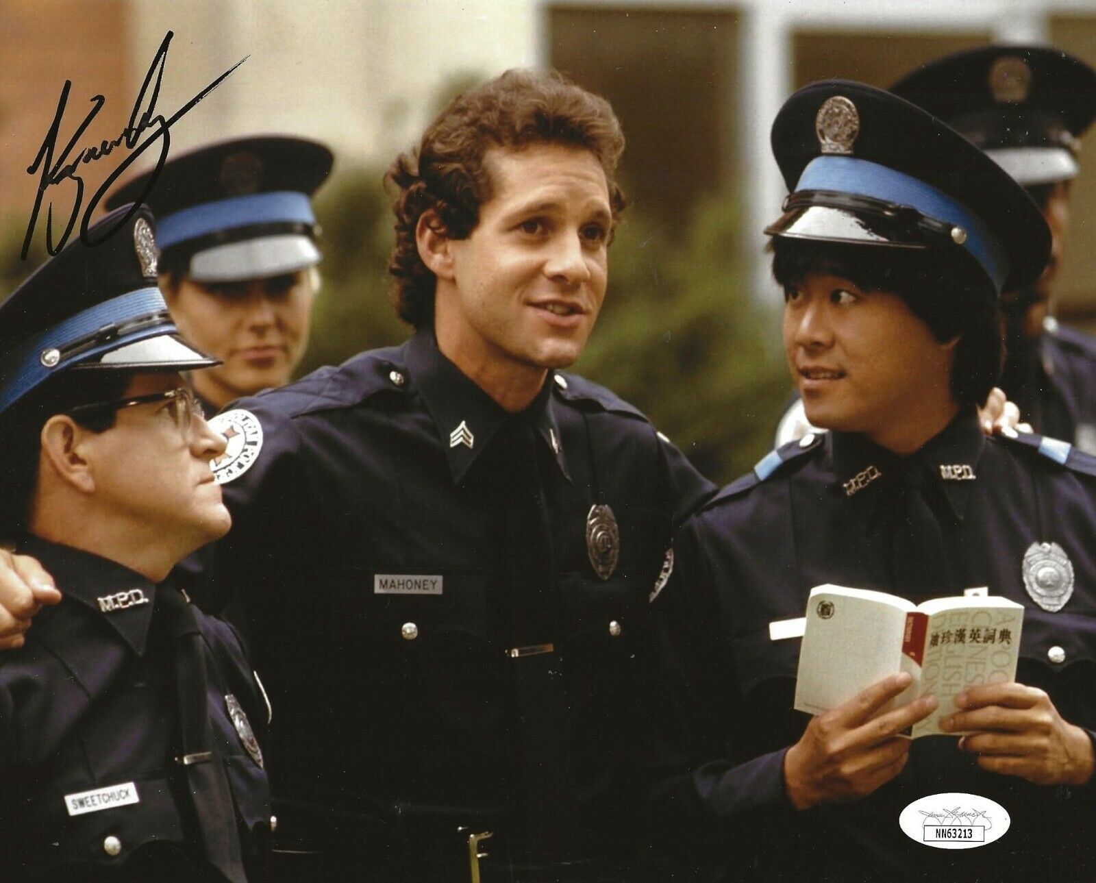 Tim Kazurinsky signed Police Academy 8x10 Photo Poster painting autographed Sweetchuck 2 JSA