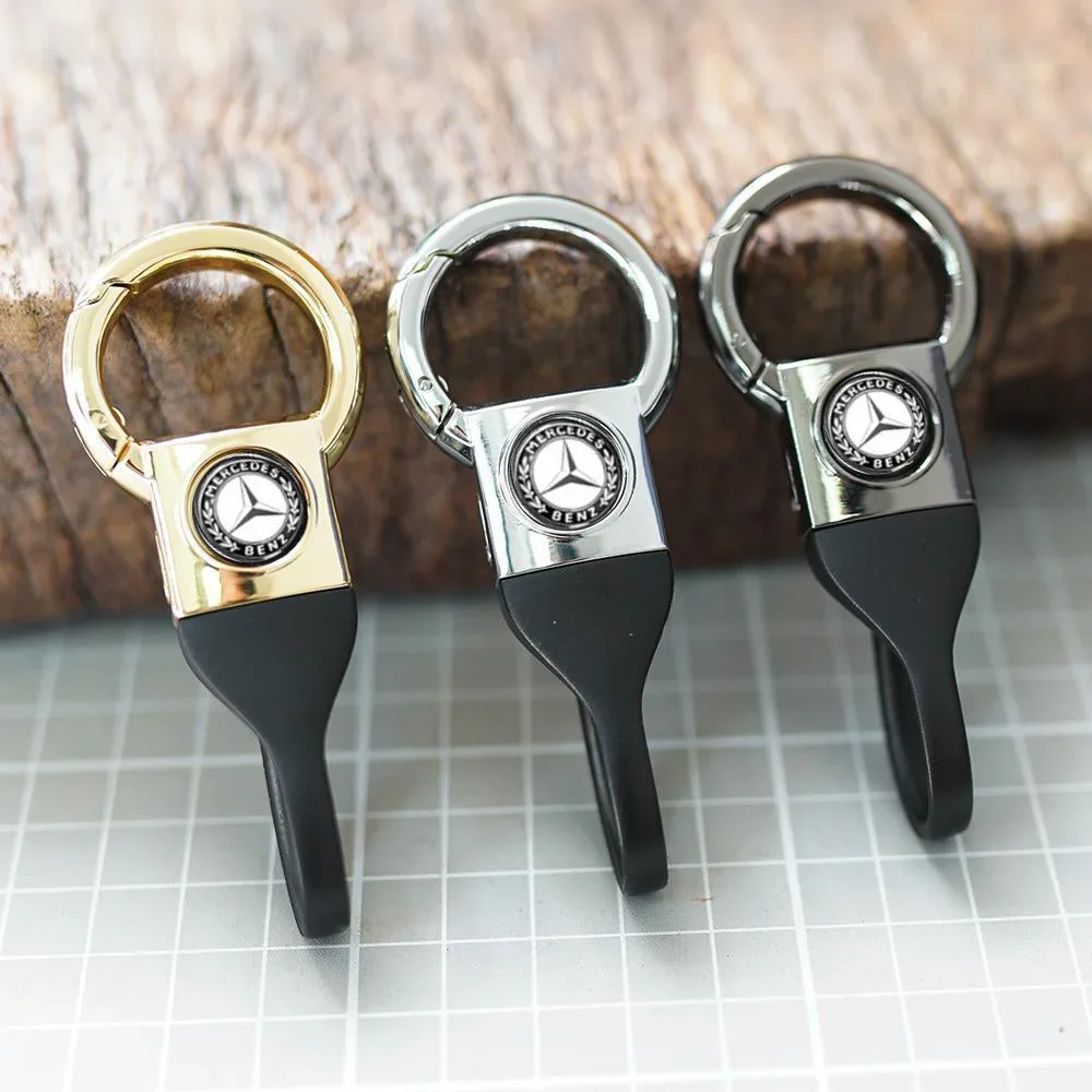 Car zinc alloy keychain pendant (2 pieces)