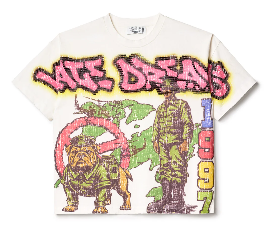 Aonga American Street Hip Hop Printed T-shirt High Street Retro Washed Loose Harajuku Fashion Street Trend Casual Couple Y2K Top aonga