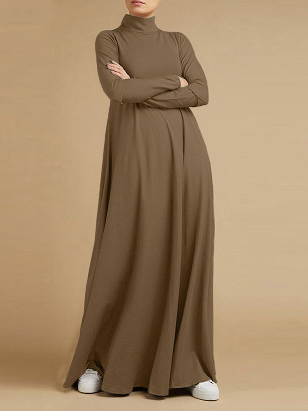 Casual Pendant Solid Color Dress