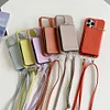 Retro Crossbody Zippered Coin and Card Holder for iPhone Case
