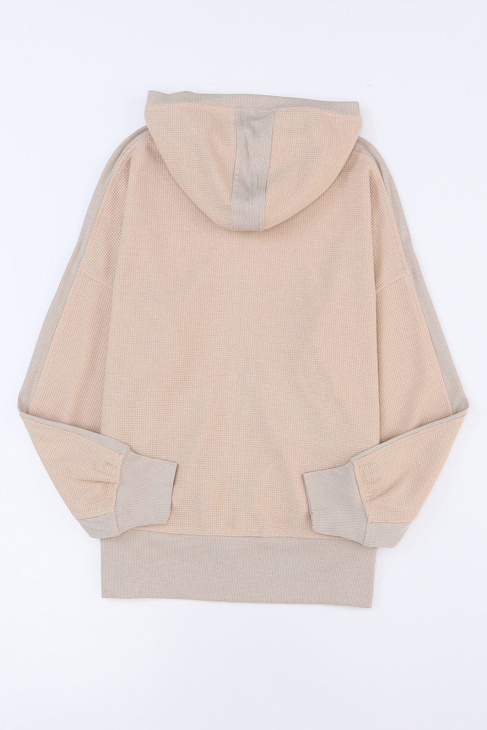 Ruched Hooded Coat Plus Size