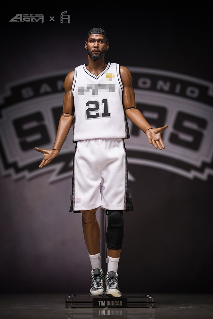 AOM TOYS Studio - NBA 1/6 Tim Duncan 2014 Championship Set Action
