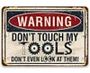 Warning - Vintage Metal Signs(12*16Inch) - Warning