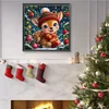 Diamond Painting -DIY Round Drill Christmas Reindeer(40x40cm)