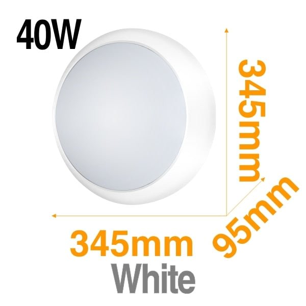 40W LED Celling Light Round Waterproof Change Day White Warm White Cold White LED Pannel Light  For Living Room Bathroom