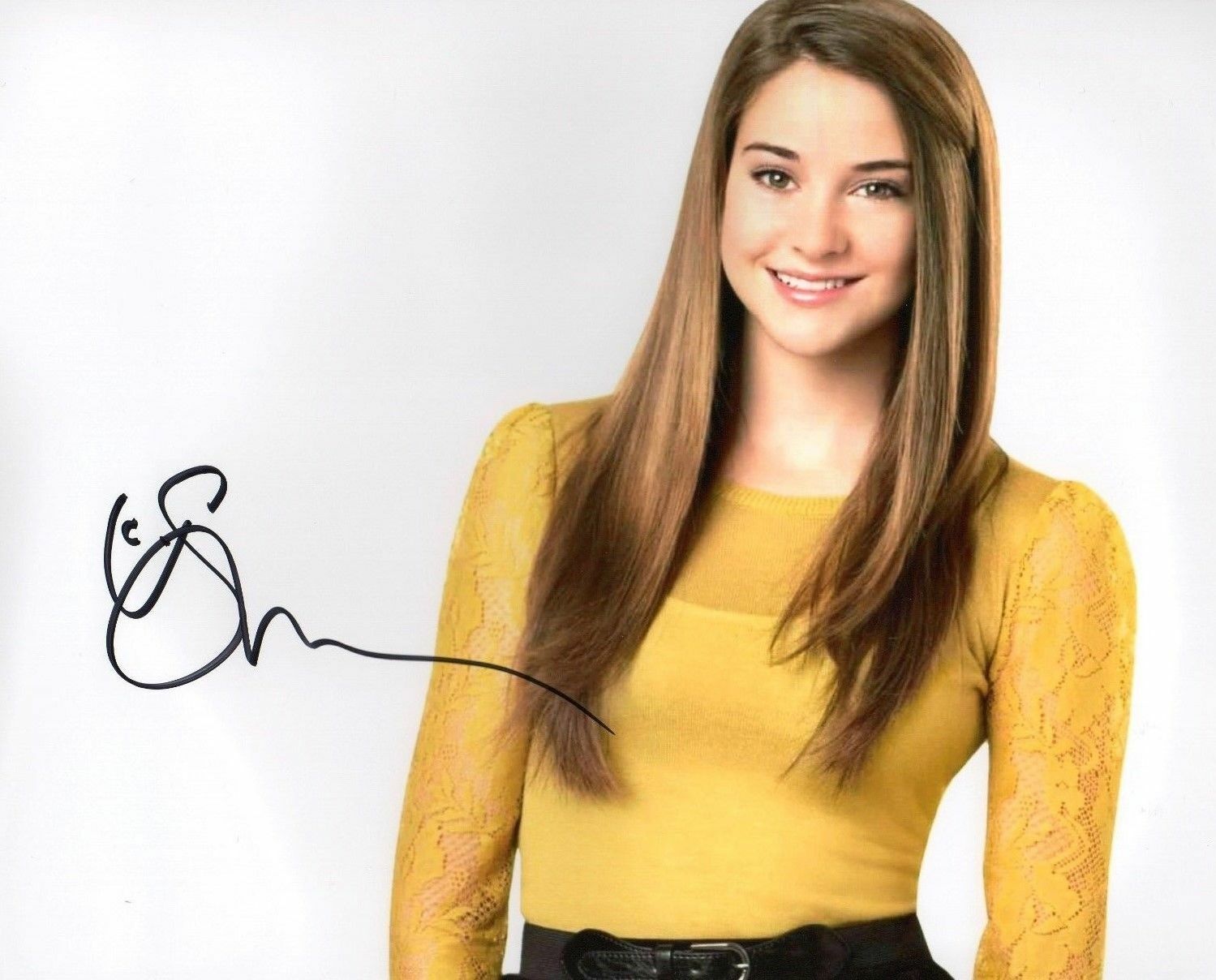 SHAILENE WOODLEY AUTOGRAPHED SIGNED A4 PP POSTER Photo Poster painting PRINT 10