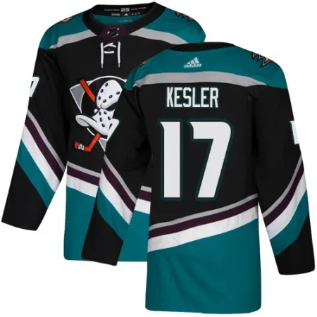 Men's  Anaheim Ducks #17 Ryan Kesler Black Stitched NHL Jersey