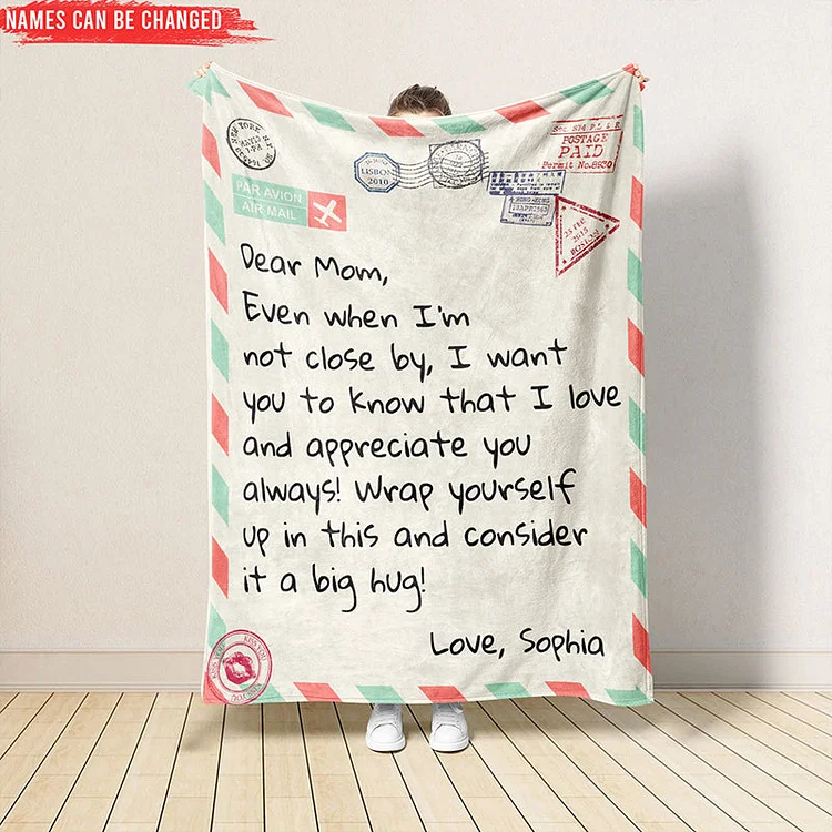  Mom Letter Blanket